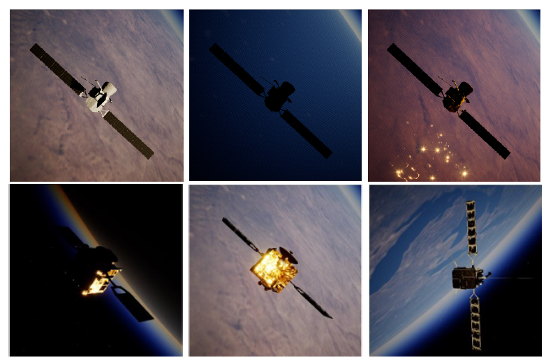 Robust and Dynamics-Aware Active Perception for Space Robotics