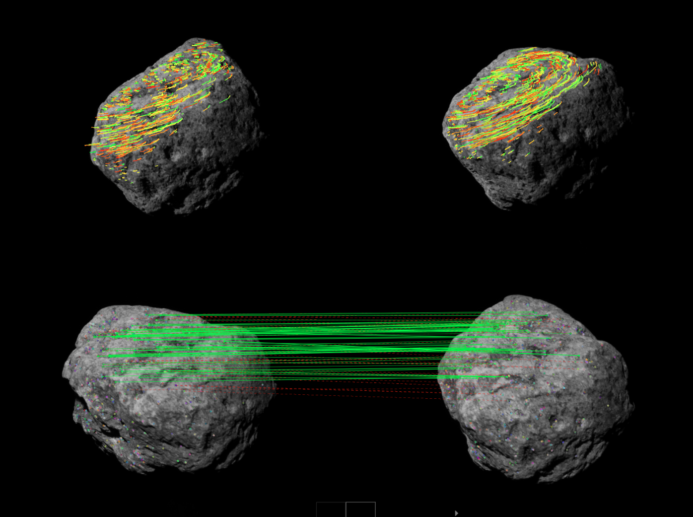 Autonomous Multi-Spectral Relative Navigation, Active Localization, and Motion Planning in the Vicinity of an Asteroid